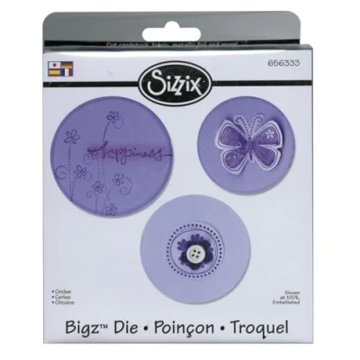 Image of Sizzix Bigz Die 656333, Circles, 3 Sizes Steel Rule