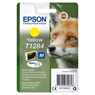 Image of EPSON &quot;Fox&quot; Ink Cartridge for Stylus SX445W Series Yellow