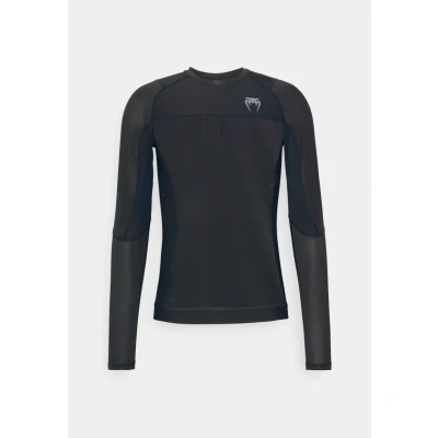 Image of Venum FIT AIR Long Sleeve Rashguard sleeved top, Men&#039;s, Size: Medium, Black