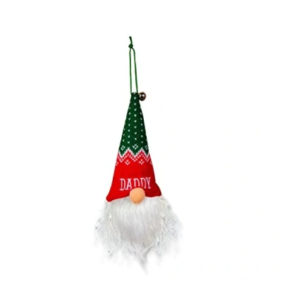 Image of History &amp; Heraldry Light Up Gonk Pre personalised Christmas Hanging Decoration Daddy 269860008