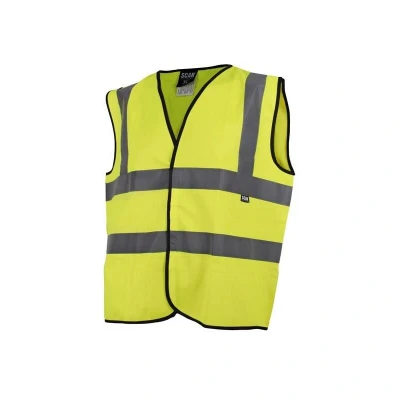 Image of Scan SCAHVWXXL Hi Vis Waistcoat Yellow 2XL (52in)