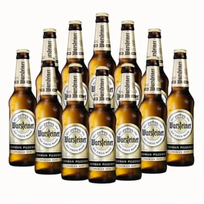 Image of Warsteiner German Pilsner 330ml Bottles 4.0% ABV (12 Pack)