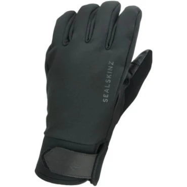 Image of Sealskinz Kelling Waterproof All Weather Insulated Long Finger Cycle Gloves