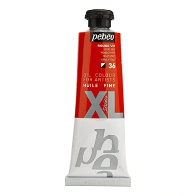 Image of PEBEO 937036 XL Studio Fine Oil, Red, 37ml