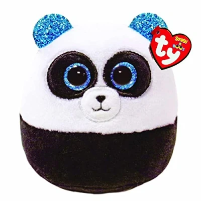 Image of TY Toys Teeny Squish a Boo Panda Bamboo 8 CM, Multicolor (2009166)