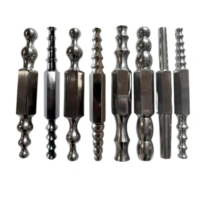 Image of Proops Set of 8 Highly Polished Steel Double Ended Forming Stakes, Synclastic, Anticlastic (J2126) Free UK Postage