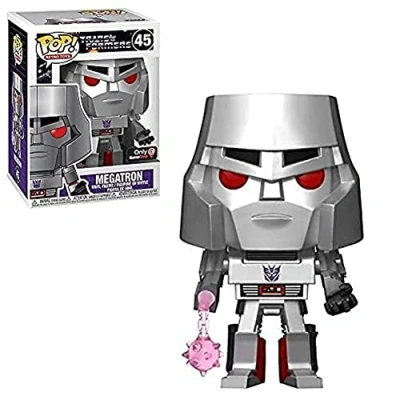 Image of Funko Pop! Retro Toys #45: Transformers Megatron with Energon Mace, GameStop Exclusive