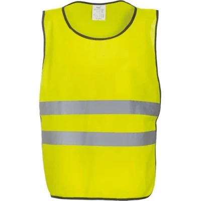Image of Yoko Men&#039;s Yk004/Hvj269 Hi Vis 2 Band Tabard Yellow, Large/X Large