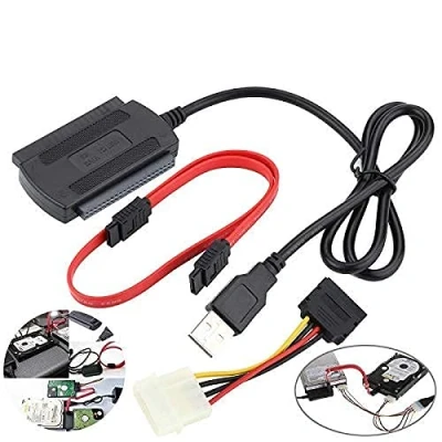 Image of Multibao USB to IDE/SATA Adapter SATA/PATA/IDE USB2.0 Converter Cable for 2.5/3.5 Hard Drive Disk