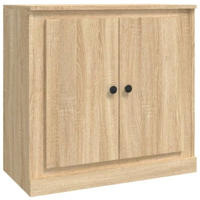 Image of vidaXL Sideboard Sonoma Oak 70x35.5x67.5 cm Engineered Wood
