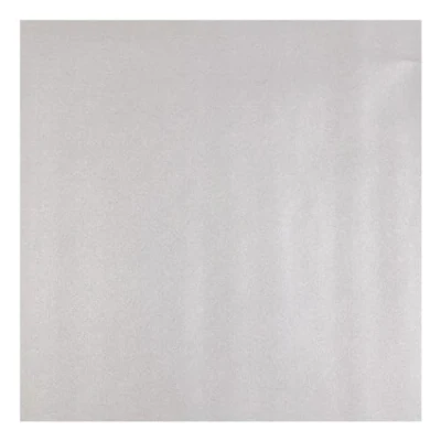 Image of Craftelier Ecoleather, Faux Leather, Metallic Silver, 35 x 50 cm