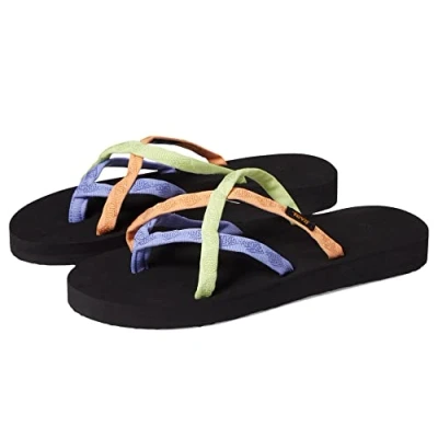 Image of Teva Women&#039;s W Olowahu Sandal, Mixed B Wind Multi, 8 UK