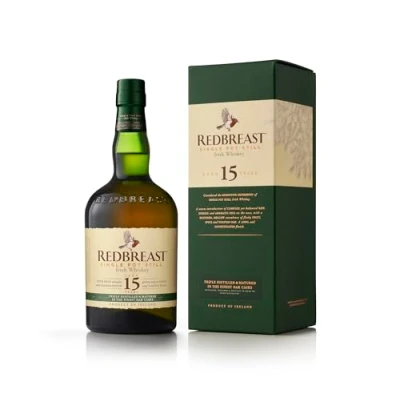 Image of Redbreast 15 Year Old Single Pot Still Whiskey with Giftbox, 70 cl