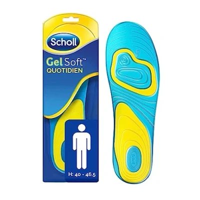 Image of Scholl Gel Soft Insoles Men Daily Use