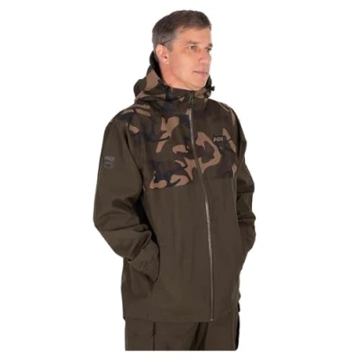 Image of Fox RS25K Khaki/Camo STD jacket (Waterdicht) M Fishing