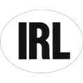 Image of W4 Caravan Motorhome Car IRL sticker Large Oval