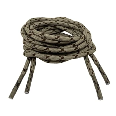 Image of Big Laces Round Strong Hiking Boot 110cm to 210cm (110cm, Oatmeal Brown)