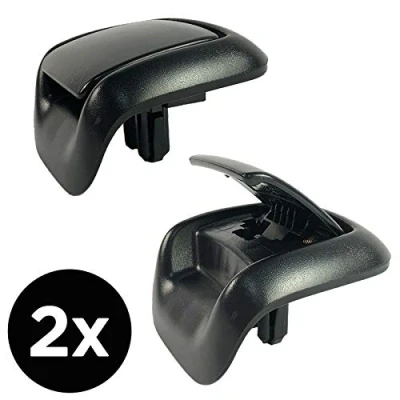 Image of SOLARIS A Pair of Front Right Left Side Tilt Handle Replacement Fits Fiesta Mk6 VI 2002 2008 1417520, 1417521