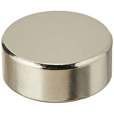 Image of N42 Neodymium Magnet for Arts, Crafts, Model Making, DIY, Hobbies, Office, and Home 25mm dia x 10mm thick 16.5kg Pull