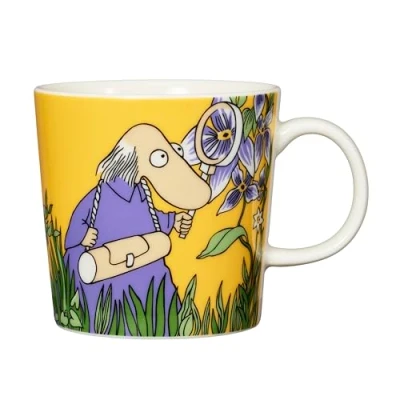Image of Arabia Moomin Hemulen 1066914 Mug with Handle Vitro Porcelain Capacity 300 ml 11 x 8.3 8.1 cm Yellow