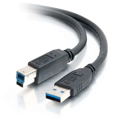 Image of C2G 2m USB 3.0 A Male to B Cable, Printer Cable