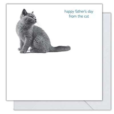 Image of Father&#039;s Day Card From The Cat, Happy Fathers Card, Father s Cards,