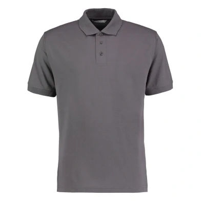 Image of KUSTOM KIT Short Sleeve Polo Shirt Men (5XL) (Dark Grey), dark grey