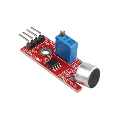Image of HALJIA High Sensitivity Microphone Sound Voice Detection Sensor Module Compatible with Arduino Raspberry Pi AVR PIC
