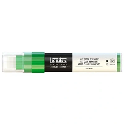 Image of Liquitex Professional Paint Marker with 8 15 mm Wide Nib Light Green Permanent