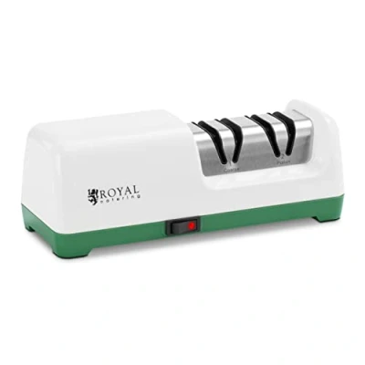 Image of Royal Catering RCDKS 02 Electric Diamond Knife Sharpener 2 Levels 20 White
