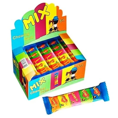 Image of Love Is Chewing Gum Mix Box of 100