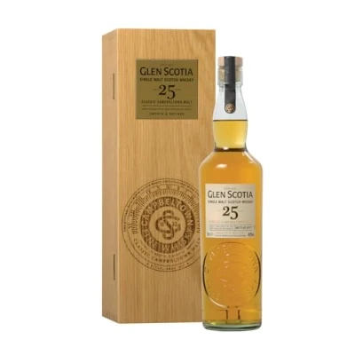 Image of Glen Scotia 48.8% Vol 25 Year Old Single Malt Scotch Whisky, 70 cl