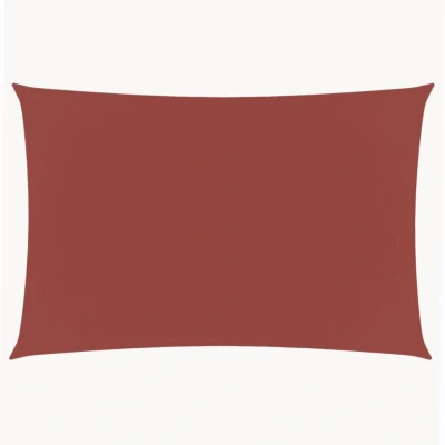 Image of vidaXL Sunshade Sail Oxford Fabric Rectangular 2x4.5 m Terracotta