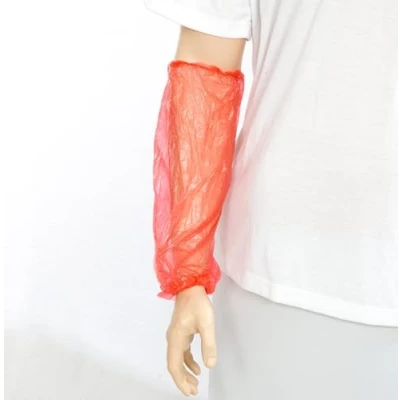 Image of JAKERA Polyethylene Disposable Oversleeves Pack Of 100 Availible in 5 colours (Red)