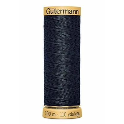 Image of Gütermann GNE50 5902 Sewing Thread, Cotton, Grey, 100 m