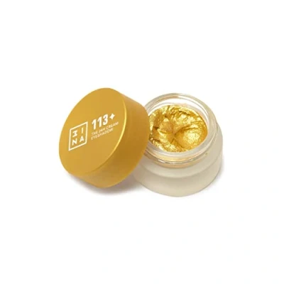 Image of 3INA MAKEUP The 24H Cream Eyeshadow 113 Gold Waterproof Fast Drying Matte Shimmer Glitter