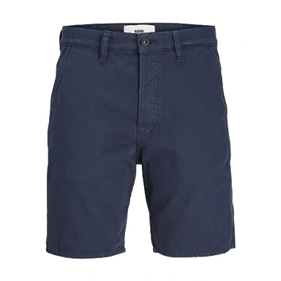 Image of JACK &amp; JONES Men&#039;s Rddchris Joel Shorts Re 190 Sn, Navy Blazer, S