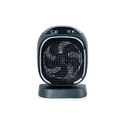 Image of Dreamland Silent Power Pure Portable Fan Heater with 4 Heating Modes (Ultra Quiet, Ionizer and Air Purifying Technology, Space Heater, 1 9H Programmable Timer)