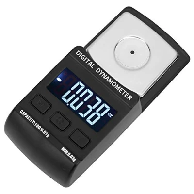 Image of Stylus Force Gauge, Black 100g/0.01g Lcd Digital Turntable Needle Pressure Gauge Meter Scale, Abs + Stainless Steel Material, for