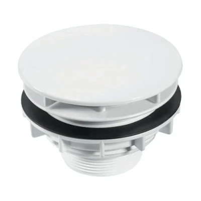 Image of McAlpine 1�&quot; CP Plastic Flange High Flow Shower Waste SWHF3 WH