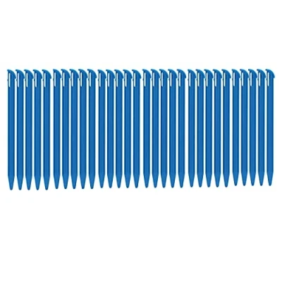 Image of XHBTS 30 Pieces Plastic Replacement Touchscreen Stylus Pen, Compatible with Nintendo New 3DS XL, LL (Blue)