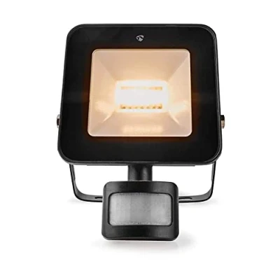 Image of Smart LED Security Floodlight 20W White WIFI APP Alexa Google Outdoor with PIR Motion Sensor
