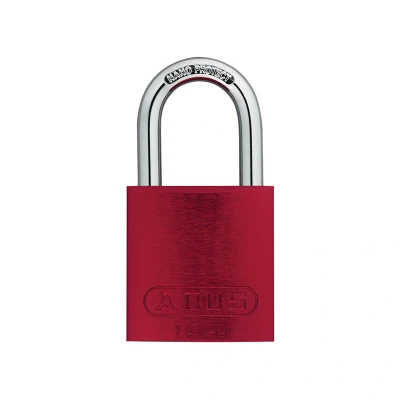Image of Abus 72/40mm Aluminium Padlock Red Keyed Alike TT02162 ABUKA45238