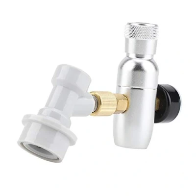 Image of Homebrew CO2 16g Regulator Charger Kit Beer Keg Dispenser Heavy Duty Gas Disconnect Home Draft Kegerator(0 60PSI)