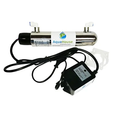 Image of AquaHouse Ultra Violet 12W UV Water Treatment System 4 litres/Minute (1GPM) Under Sink Drinking Steriliser