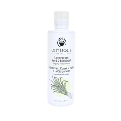 Image of Odylique Natural Body Wash Shower Gel For Sensitive Skin (Lemongrass)