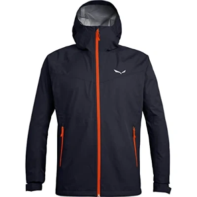 Image of Salewa Puez (Aqua 3) Ptx M Jacket, Premium Navy/4570, 54/2X, MALE