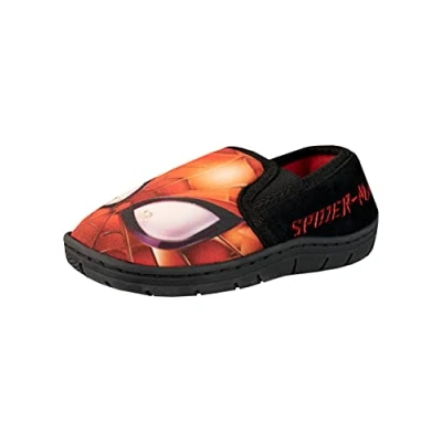 Image of Marvel Boys Slippers Spiderman Red Size 8