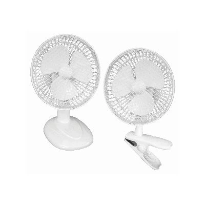 Image of Kingavon 6&quot; 2 In 1 Desk/Clip Fan