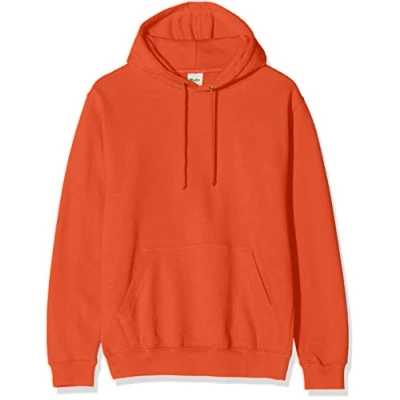 Image of AWDis Men&#039;s College Hoodie, Orange (Burnt Orange), Large